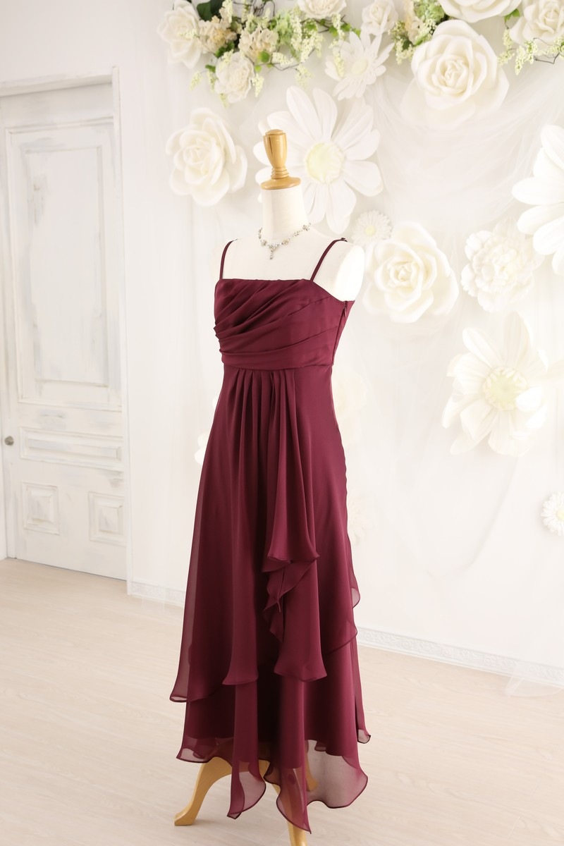 セラビ ロングドレス（ストール&コサージュ付）（カラードレス  