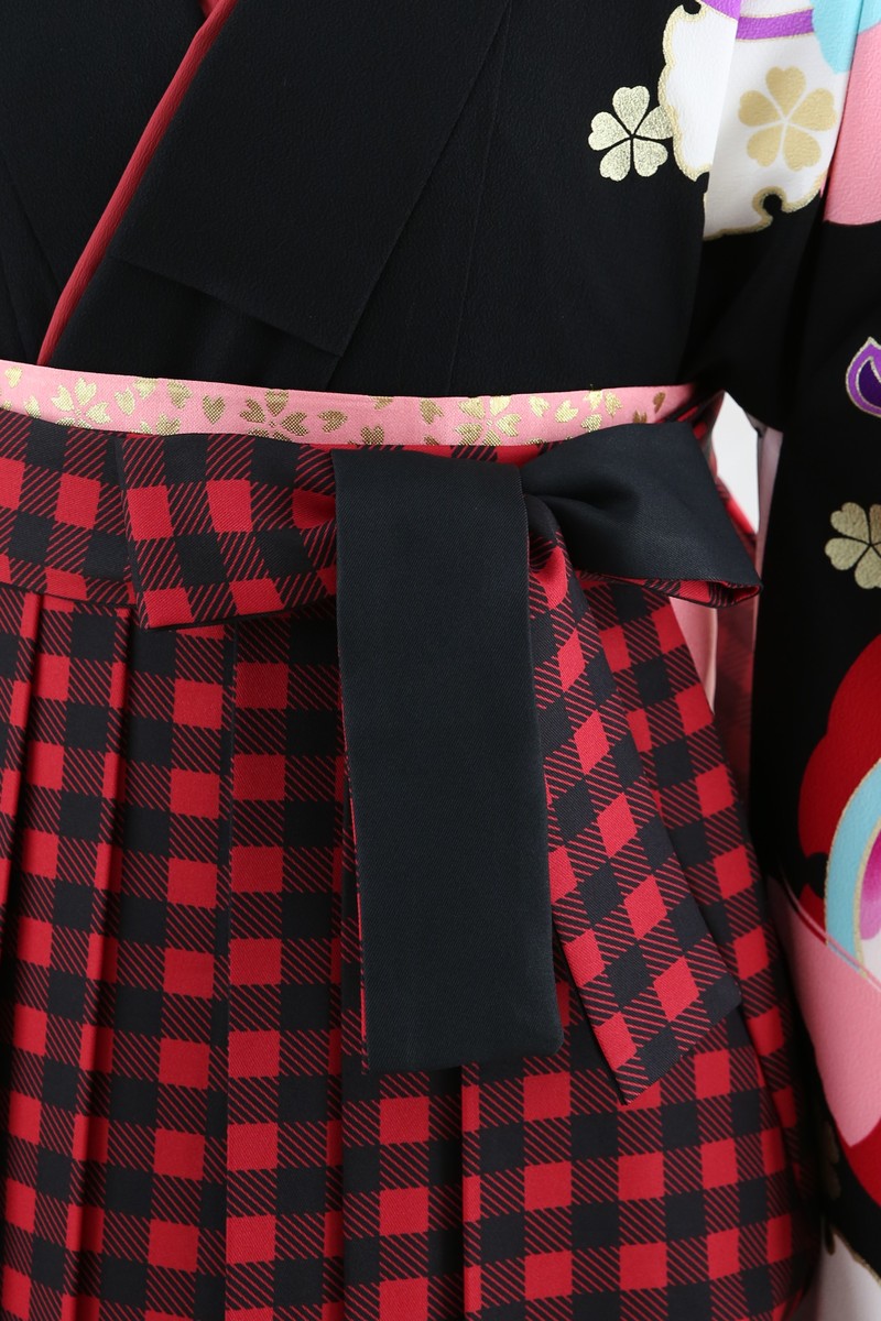着物のみ七五三7歳祝着物フルセット南明奈ブランド金箔チェック薔薇作り帯はこせこ 着物のみ七五三7歳祝着物フルセット南明奈ブランド金箔チェック