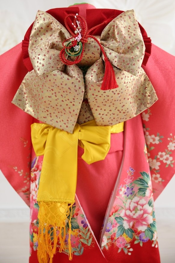 【七五三レンタル/着物セット/通販レンタル】/ピンク/七G7-23