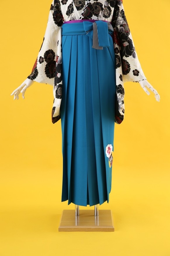 【卒業式袴レンタル/着物レンタル/通販レンタル】　kansai/学生袴/先生袴/卒業式/小学生袴/モダン/黄色/赤/緑/着物-434/袴-292