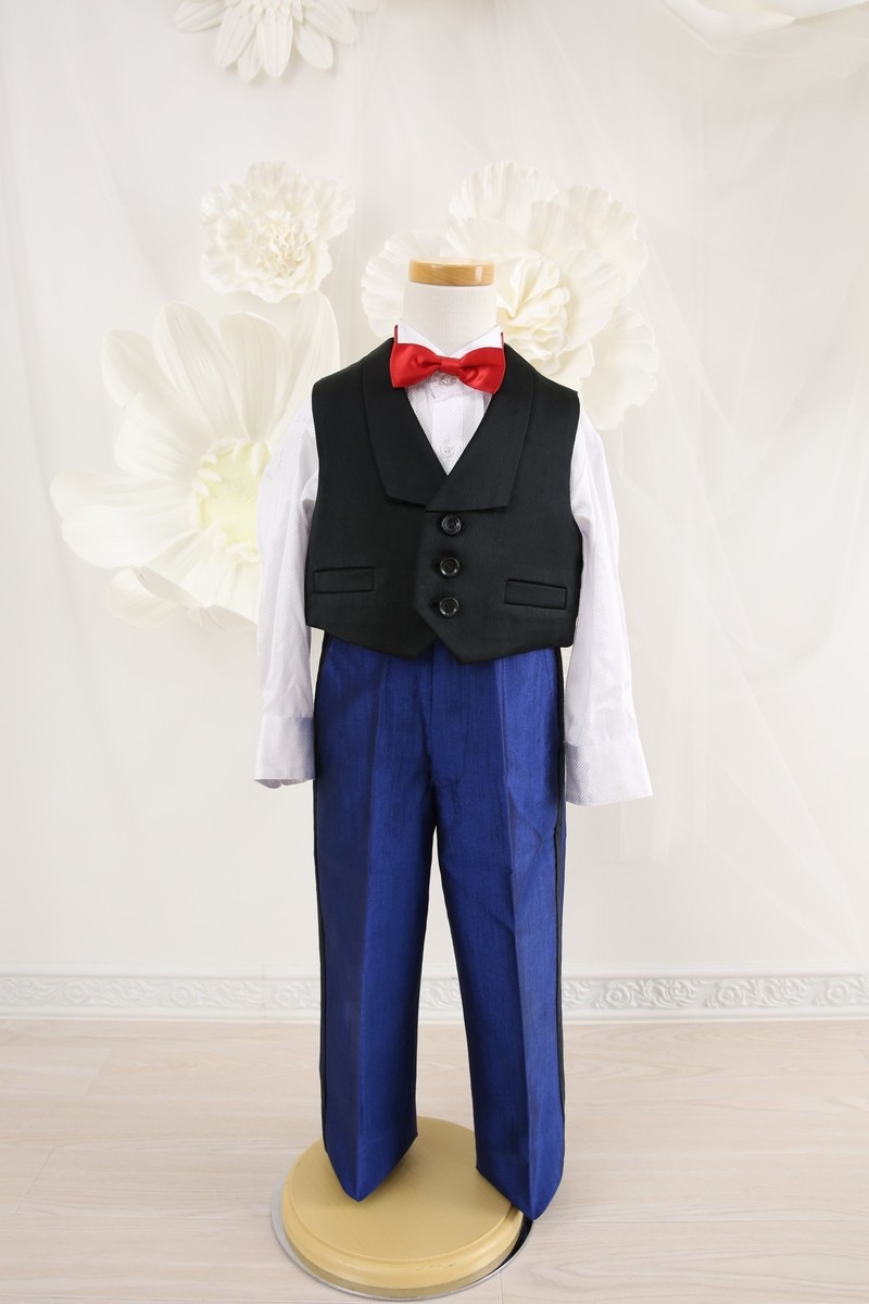 タキシード 新郎 ネイビー ブルー 168㎝ - 170㎝