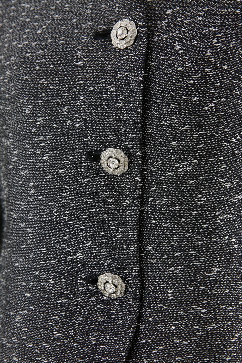 【結婚式パーティーお呼ばれドレスレンタル】結婚式/謝恩会/二次会/黒/シルバー/9号/01-363