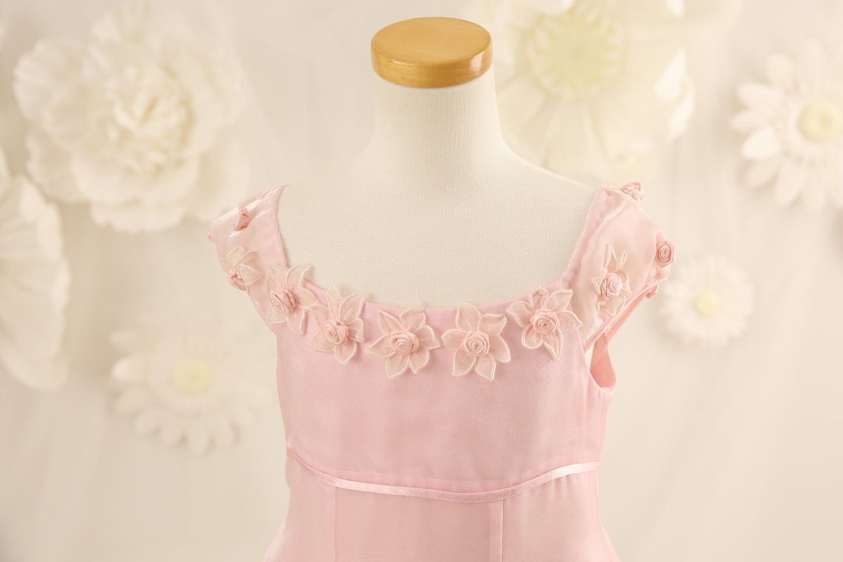 【女の子ドレスレンタル】【子供ドレスレンタル結婚式　発表会】　結婚式/発表会/かわいい/ピンク/G5-103（5才）