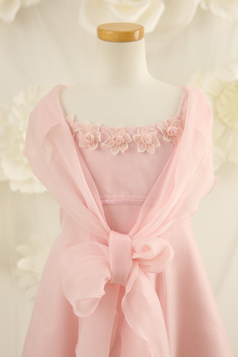 【女の子ドレスレンタル】【子供ドレスレンタル結婚式　発表会】　結婚式/発表会/かわいい/ピンク/G5-103（5才）