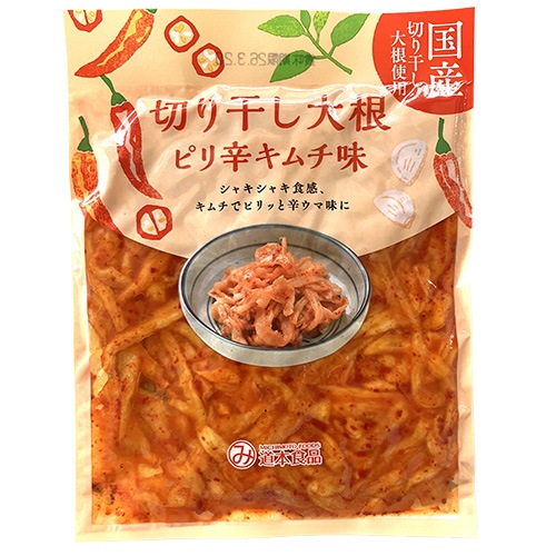切り干し大根 ピリ辛キムチ味 | 多彩なお漬物 | 宮崎県田野町 道本食品