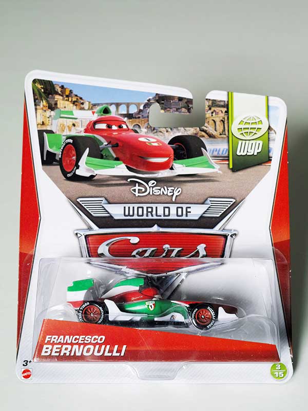【米国ディズニーストア限定 】フランチェスコ・ベルヌーイ　カーズミニカー入手困難 フランチェスコ・ベルヌーイ カーズミニカー入手困難 米国ディズニー