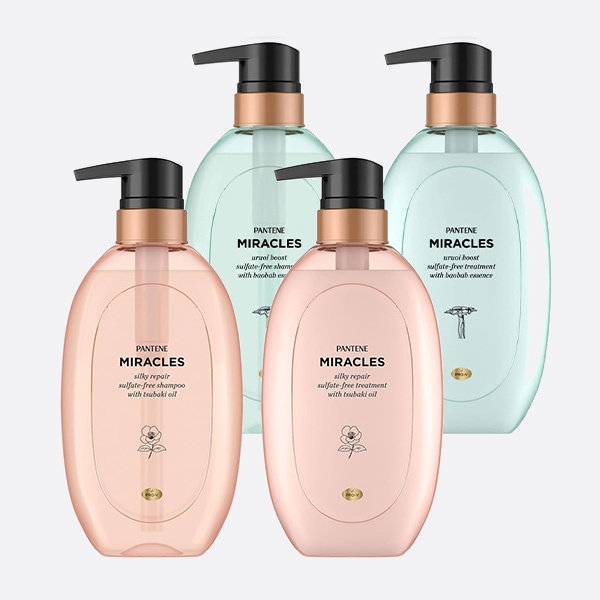 りぼん　パンテーンミラクルズ シャンプー・トリートメント 2セット P&Gパンテーンミラクルズ シャンプー440ml+トリートメント440g
