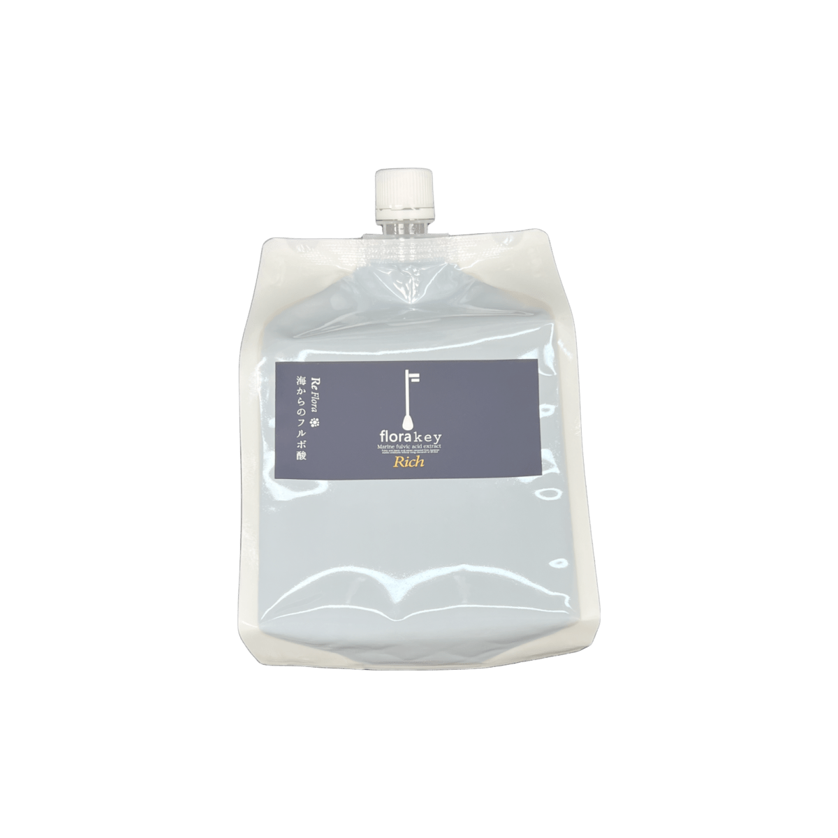 【国産】飲むフルボ酸（高濃度抽出）flora keyRich（フローラキーリッチ）1000ml [無添加] [海からのフルボ酸] [溶剤やアルコール抽出や界面活性剤等不使用] [体の内側からキレイに] [ミネラル] [アミノ酸] [ビタミン補充] [喉のケア] [エチケット対策に]
