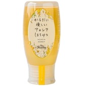 【ハンガリー産】アカシアはちみつチューブボトル 300g 非加熱はちみつ [無添加] [低GI値]|美容・健康