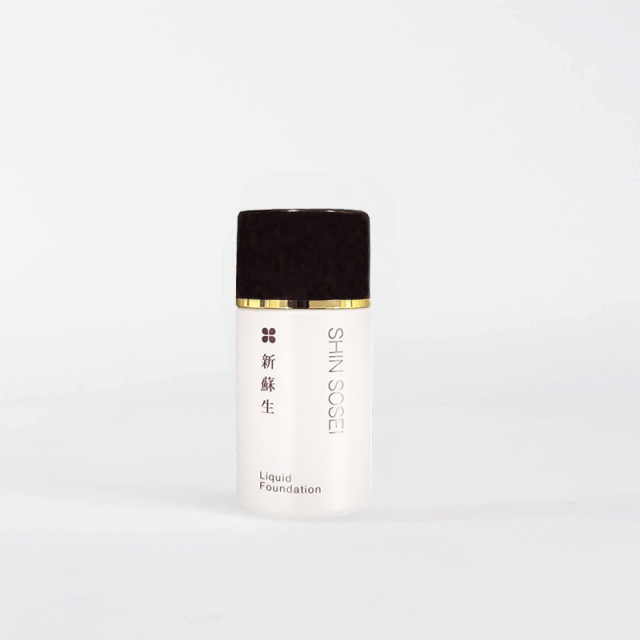 新蘇生 日医リキッドファンデーション 25ml（カラー4色 ナチュラル / オークル / イエロー / ピンク）漢式紫外線対策の甘草フラボノイド配合！植物コラーゲンと言われるダイズ発酵エキスも配合 [人気] [ベトつかない] [ノンオイル] [UVカット] [ビタミン]