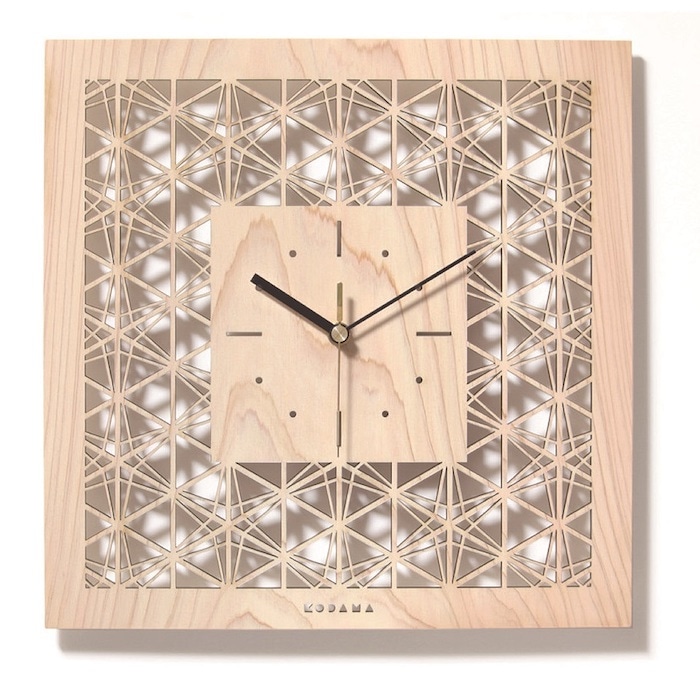 ねむの木掛け時計