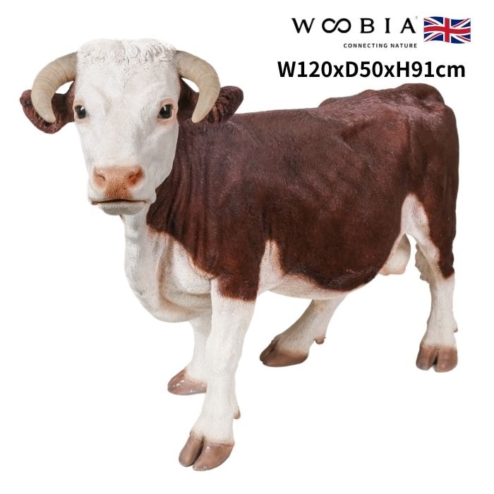 置物 立っている牛 特大 高さ91cm woobia ウービア 大きい
