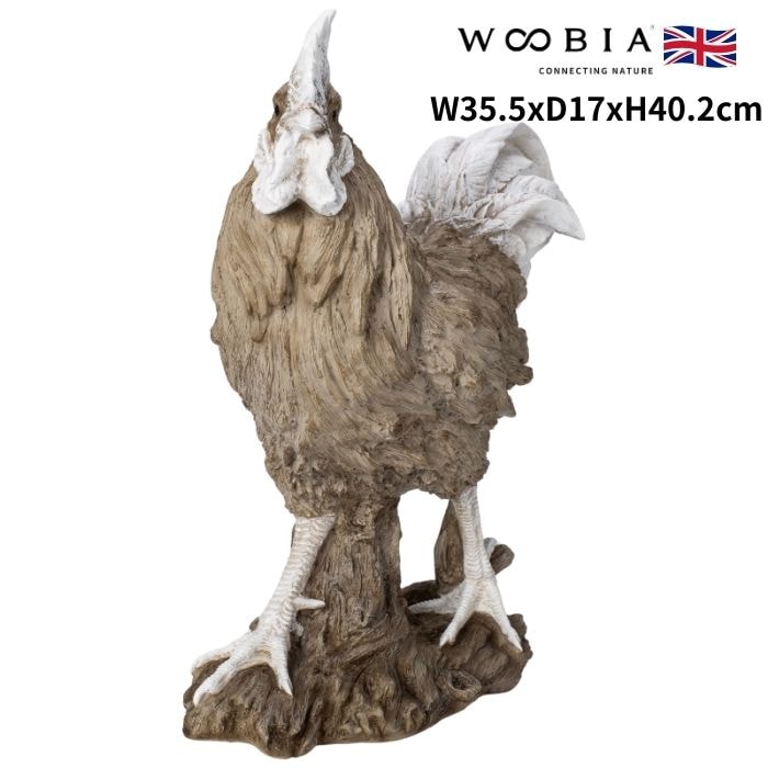 置物 アンティークニワトリ 鶏 鳥 高さ40.2cm woobia ウービア 大きい