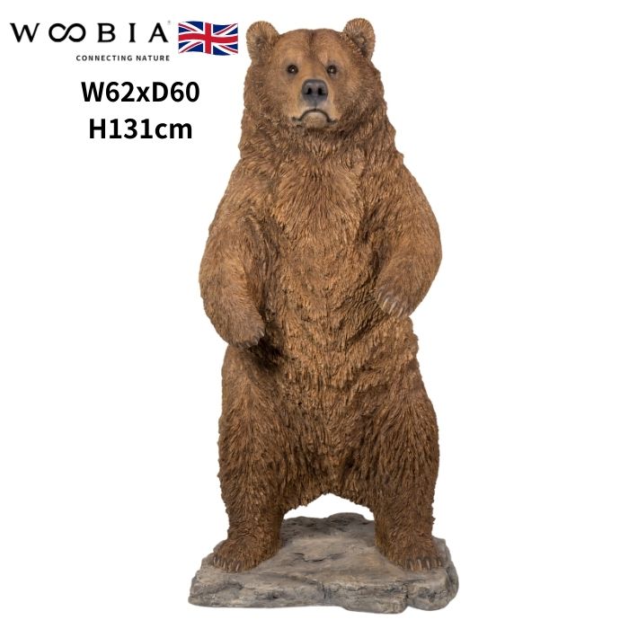 置物 立つ熊 クマ 特大 高さ131cm woobia ウービア 大きい