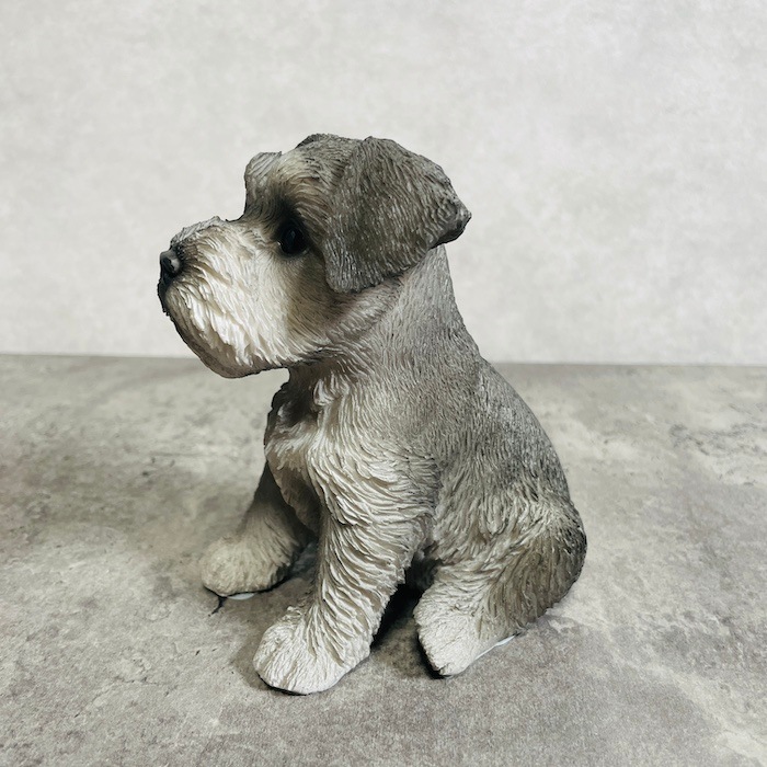 犬置物　7体 かわいい 犬 置物 高さ15.5cm ウェルカムボード 秋田犬 woobia