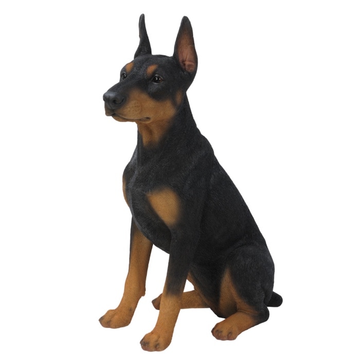 ドーベルマン置き物 楽天市場】WOOBIA ドーベルマン いぬ 犬の置物ドーベルマンピッ