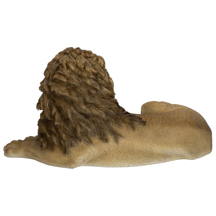 置物 横たわるライオン 高さ25cm woobia ウービア 大きい かわいい