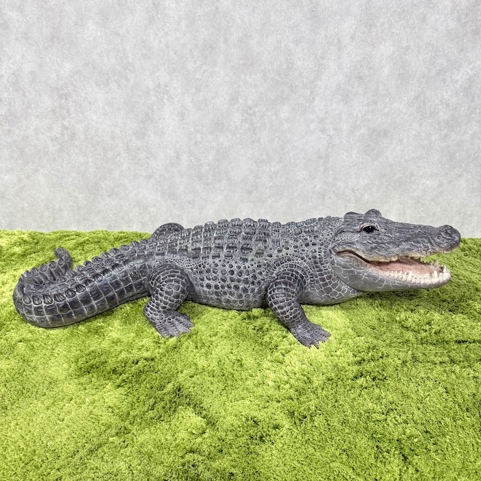 一瞬本物？超リアル ワニ 置物 約75cm インテリア zfl192012_1.jpg