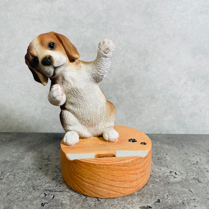 スマホスタンド ビーグル woobia ウービア 犬 イヌ いぬ 卓上 アニマル