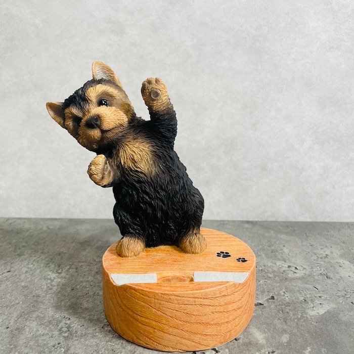 スマホスタンド ヨークシャーテリア woobia ウービア 犬 イヌ いぬ