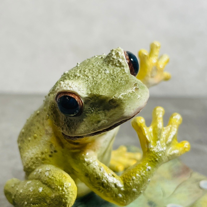 スマホスタンド カエル woobia ウービア 動物 卓上 アニマル スマホ