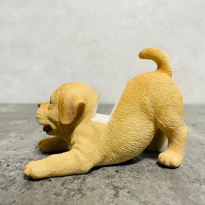 スマホスタンド 寝そべるラブラドール・レトリバー woobia ウービア 犬