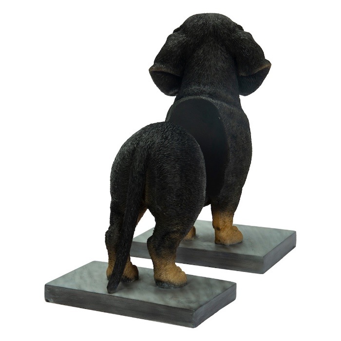 おしゃれなダックスフンドの本立て グッズ ブックスタンド ブック