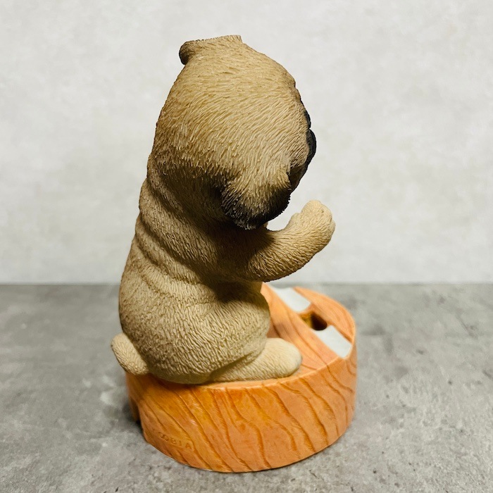 母の日プレゼントカード付き スマホスタンド パグ woobia ウービア 犬