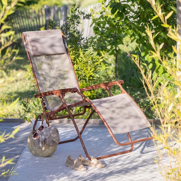 ラフマ リクライニングチェア R CLIP LFM5169 Lafuma おしゃれな椅子