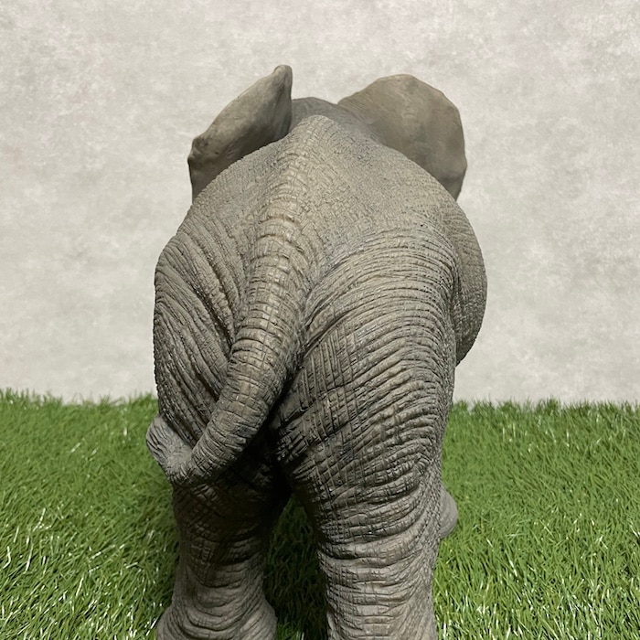 置物 ゾウ 象 中 高さ37cm 縁起物 風水 woobia ウービア 大きい