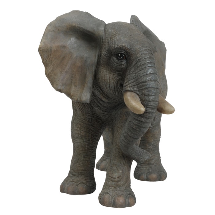 タイ　ゾウ　ペア　置物　翡翠色　風水　縁起物　緑色　グリーン saw0044-802-3.jpg