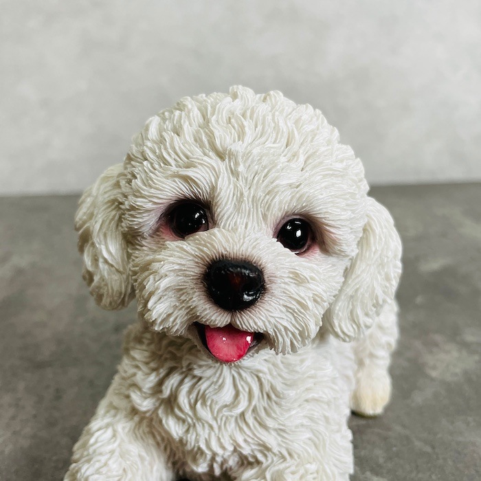 プードルの置物 Amazon.co.jp: ノーブルプードル プードル トイプードル 置物 犬