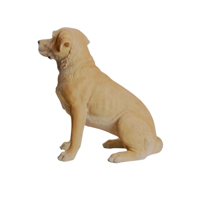 置物 お座りラブラドール・レトリバー 犬 イヌ 特大 高さ54cm woobia