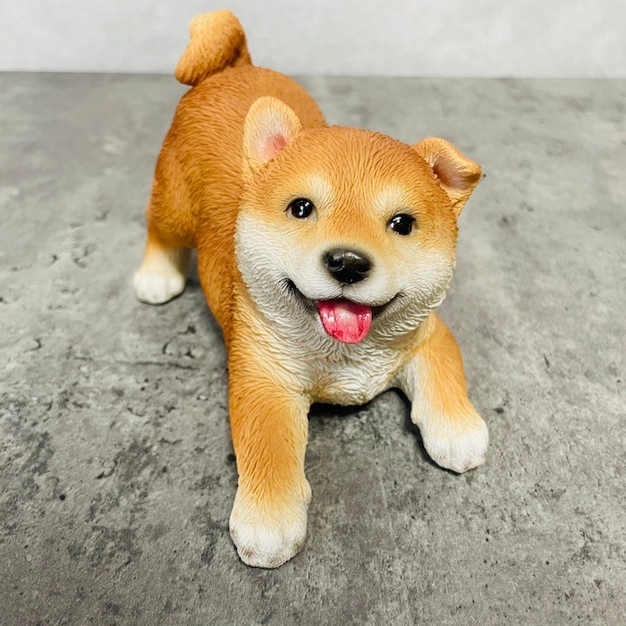 犬の置物 Amazon.co.jp: LxRx9 犬の置物 コーギー犬 子犬 いぬ A イヌ