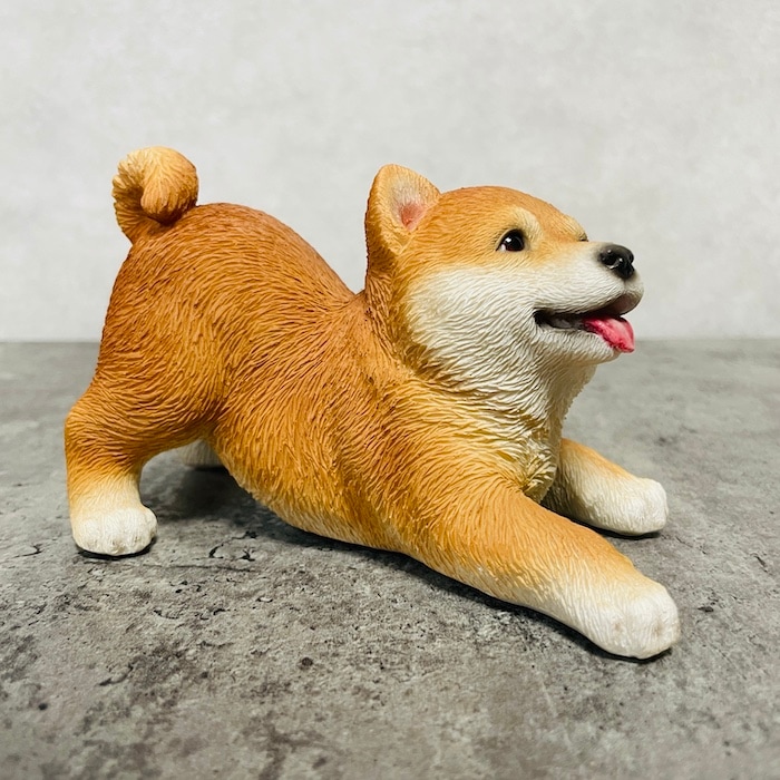 ウービア カレンダー 】柴犬★犬 卓上 置物 玄関 グッズ かわいい雑貨オブジェ かわいい 犬 置物 高さ11cm 柴犬の卓上日付カレンダー woobia ウービア