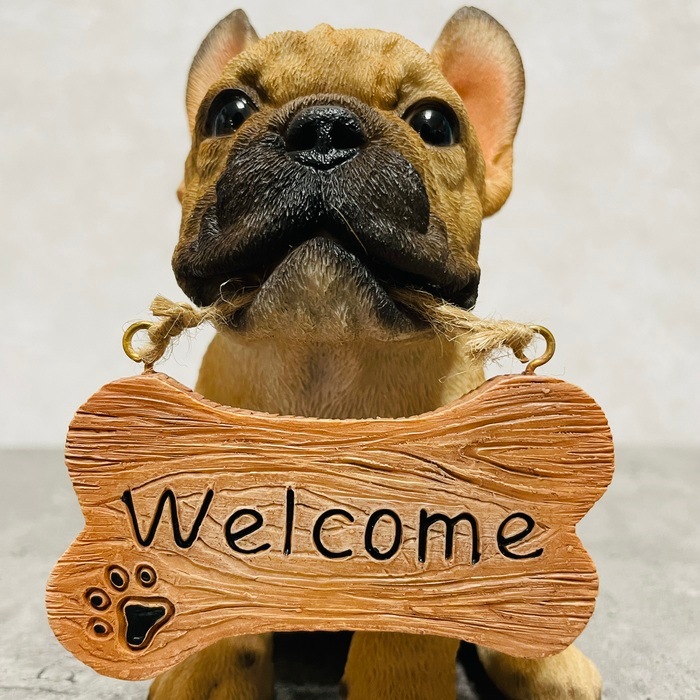 【最終値下げ！】 メニューボード 付き 犬 の 置物 1_000000001764.jpg?1720688633