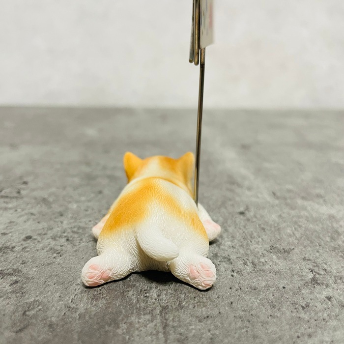 可愛いねこちゃんのメモスタンド woobia ウービア 茶トラ白猫 かわいい