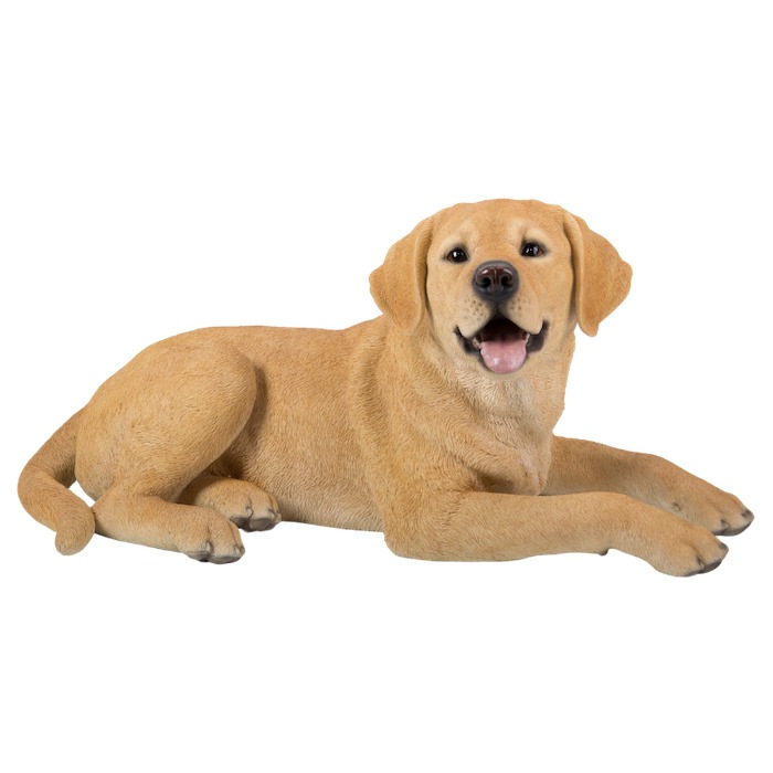 置物 うつぶせ ラブラドール レトリバー 犬 いぬ 高さ36.3cm woobia