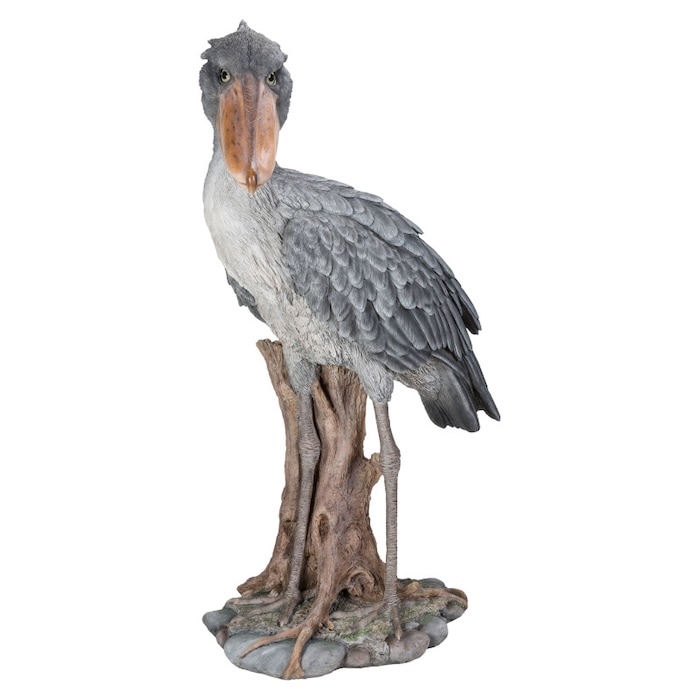 鳥の置物 ハシビロコウ 大 高さ123cm 特大オブジェ かわいい 北欧 動物