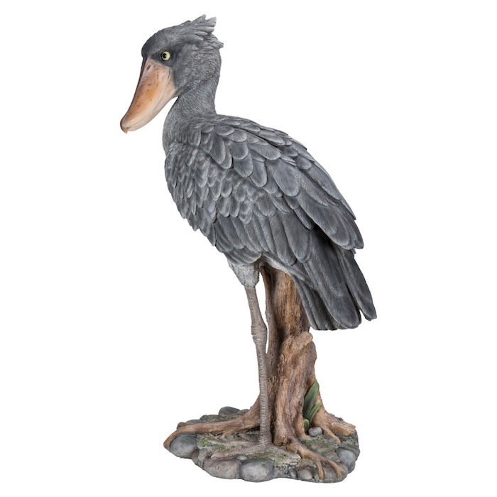 鳥の置物 ハシビロコウ 大 高さ123cm 特大オブジェ かわいい 北欧 動物