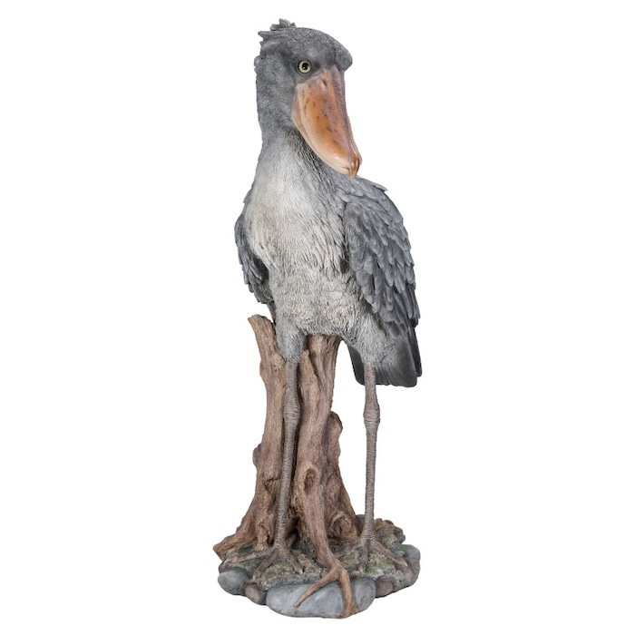 鳥の置物 ハシビロコウ 大 高さ123cm 特大オブジェ かわいい 北欧 動物