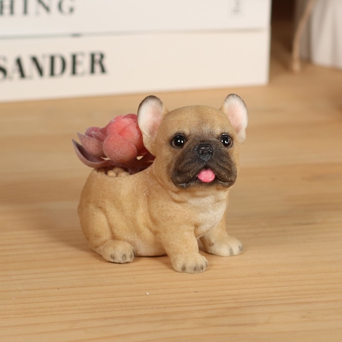 置物 犬 おしゃれ 玄関 インテリア かわいい フレンチブルドッグ
