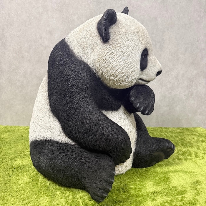 置物 見つめるパンダ 大 高さ71cm woobia ウービア 大きい かわいい