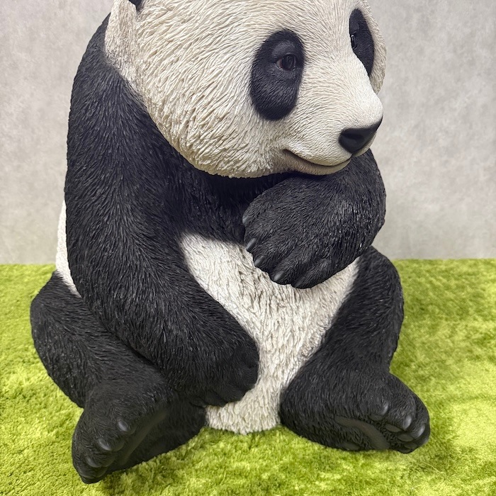 置物 見つめるパンダ 大 高さ71cm woobia ウービア 大きい かわいい