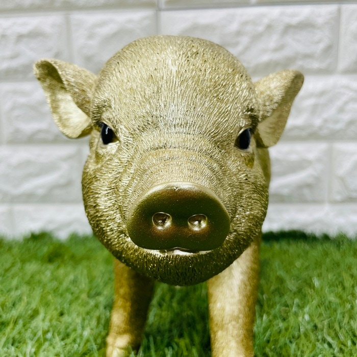 輸入雑貨　北欧　ゴールド　『オラウータンのオブジェ』　開運　縁起物　大きい 輸入雑貨 北欧 ゴールド 『オラウータンのオブジェ』 開運