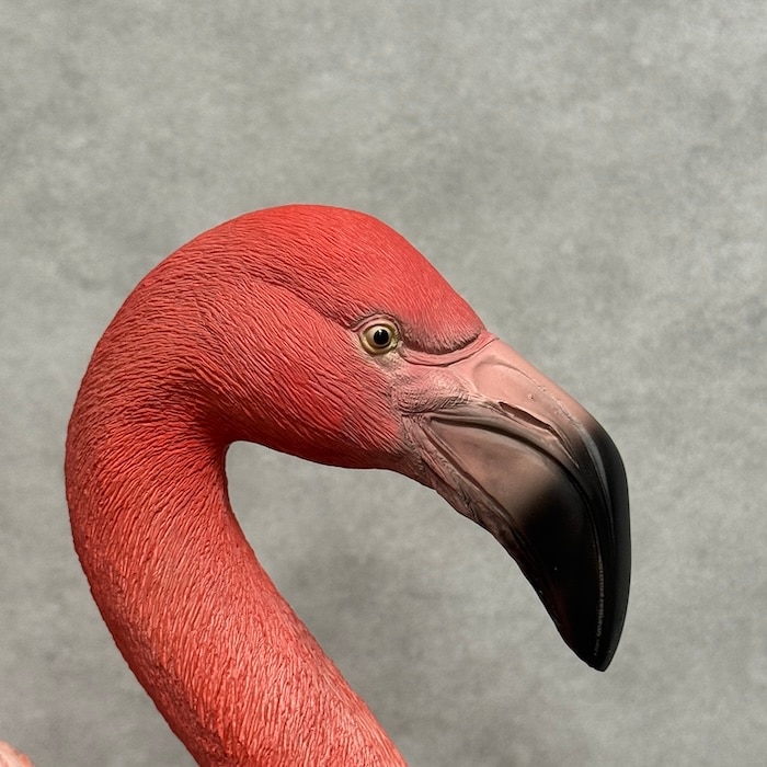 置物 フラミンゴ 鳥グッズ 高さ69cm woobia ウービア 大きい かわいい