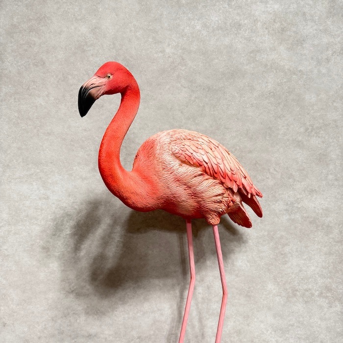 置物 フラミンゴ 鳥グッズ 高さ69cm woobia ウービア 大きい かわいい