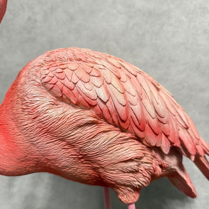 置物 鳥 かわいい オブジェ 北欧 動物 フラミンゴ 高さ69cm woobia