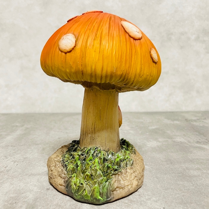 不思議なキノコの置物 高さ14.8cm ダブル woobia ウービア かわいい