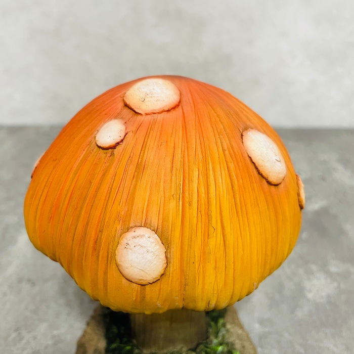 不思議なキノコの置物 高さ14.8cm ダブル woobia ウービア かわいい